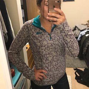 3/4 zip north face fleece